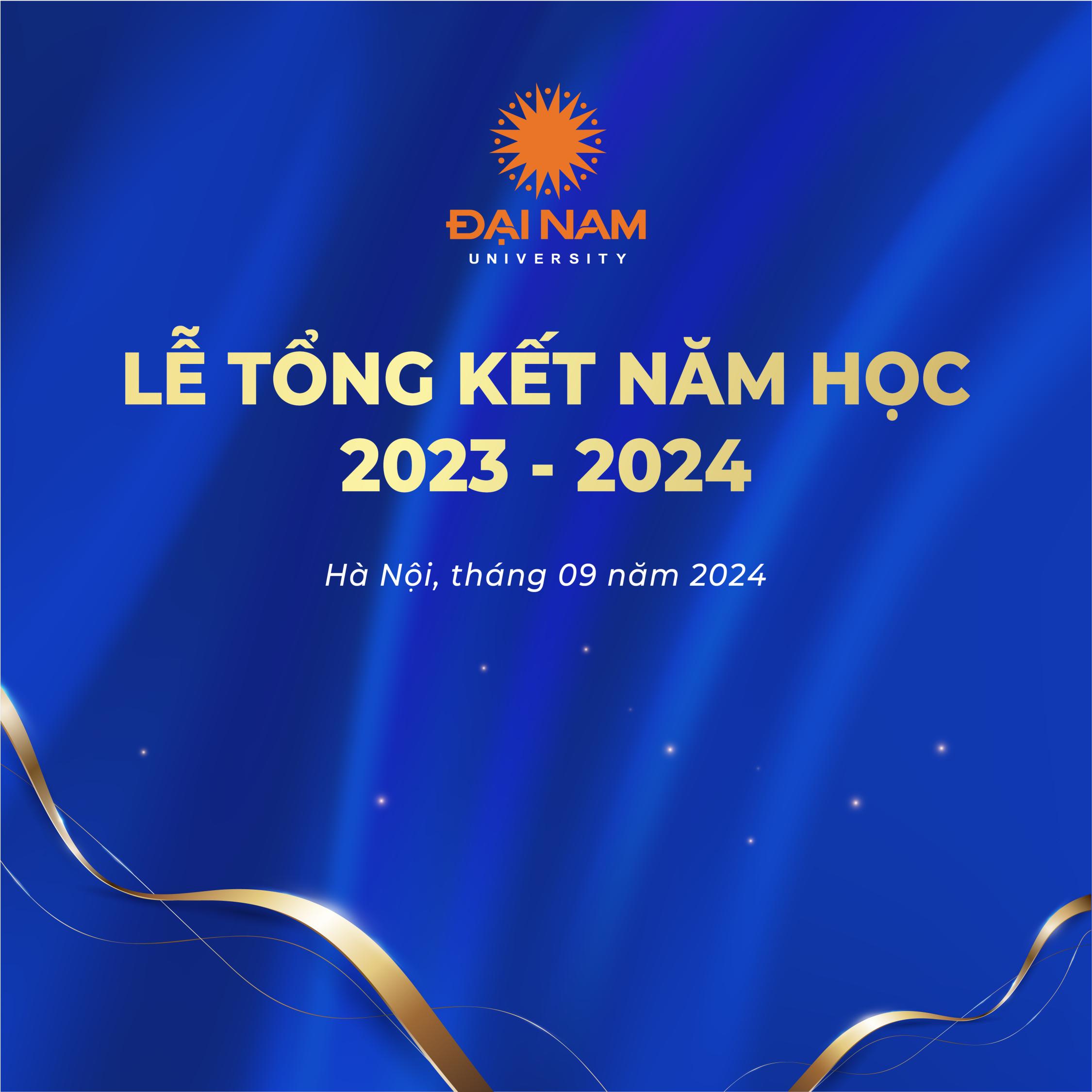 Lễ tổng kết năm học 2023 - 2024