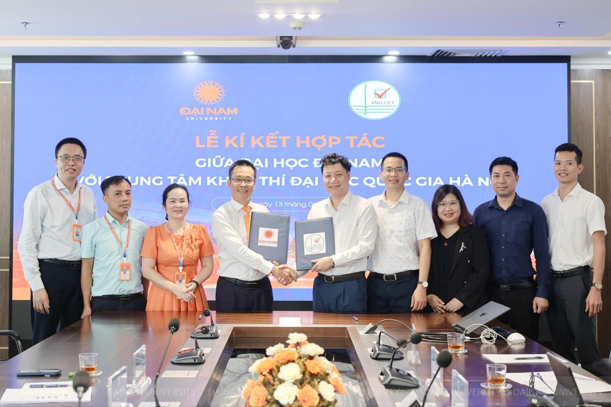 dai-nam-university-officially-designated-as-testing-site-for-hsa-competency-assessment-by-vietnam-national-university-hanoi-from-2025