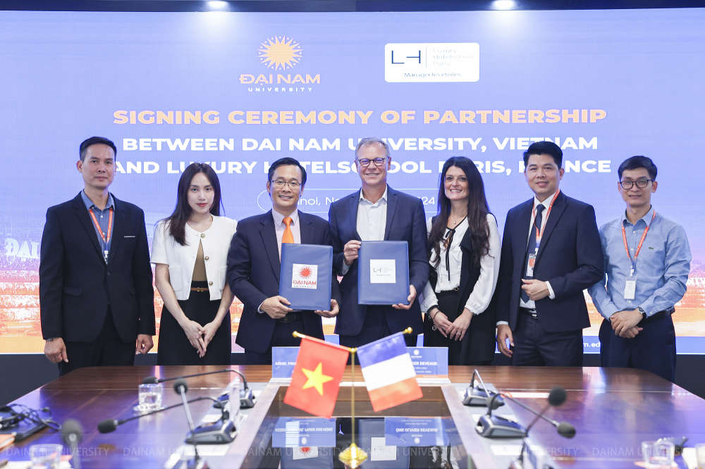 dai-nam-university-establishes-strategic-partnership-with-luxury-hotel-school-paris-to-enhance-global-opportunities-for-students