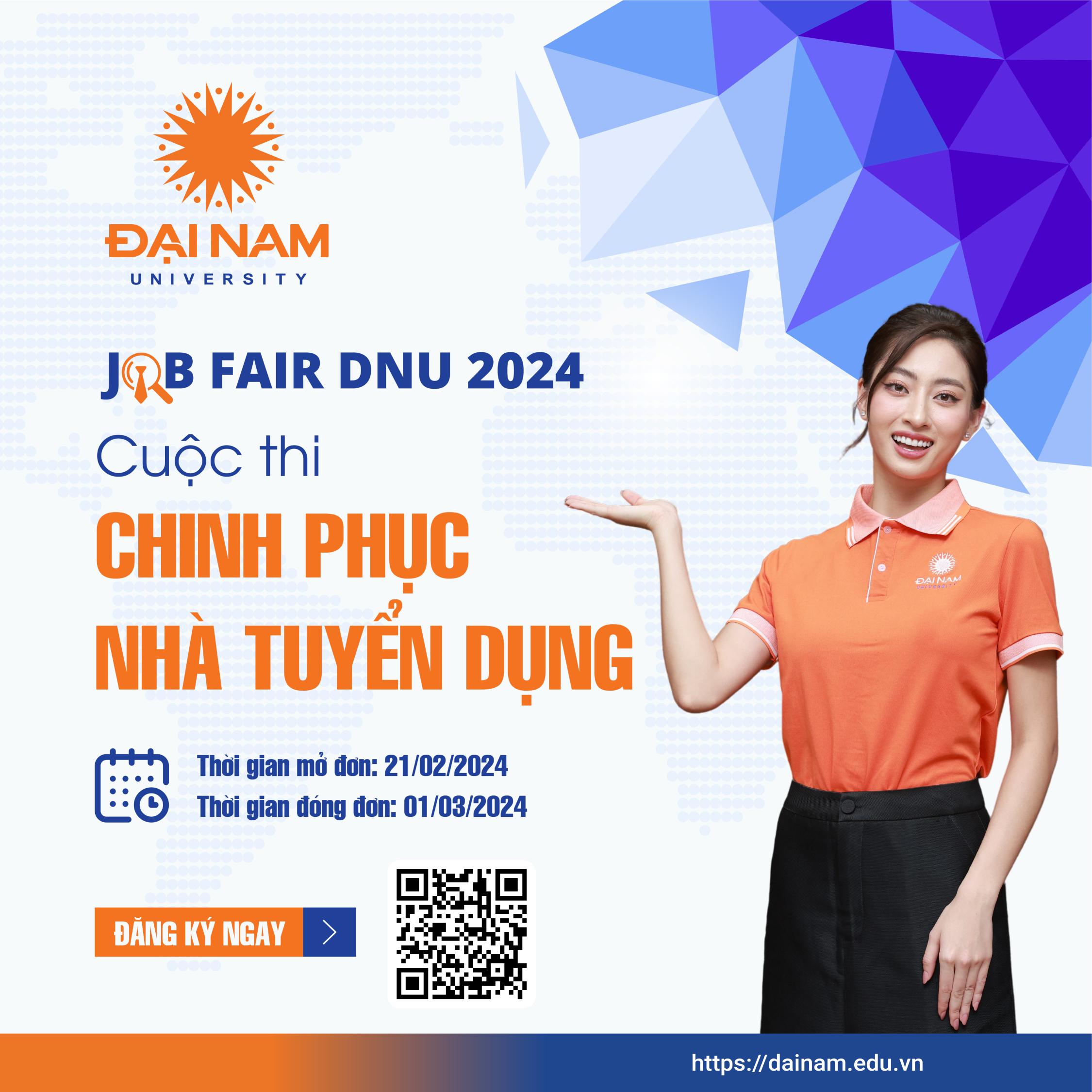 job-fair-dai-hoc-dai-nam-2024-chinh-thuc-khoi-dong-cuoc-thi-chinh-phuc-nha-tuyen-dung-dua-ung-vien-tai-nang-den-doanh-nghiep